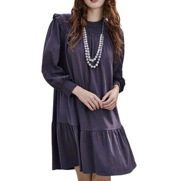 Matilda Jane Good Hart Sweetwater Eyelet Cotton Dress Size Small - Picture 1 of 12